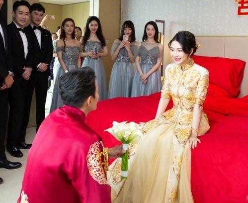 明星晒结婚,幸福时刻，爱情绽放