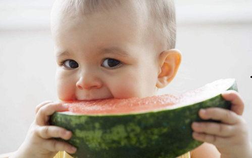 宝贝会吃瓜,解锁夏日清凉新姿势