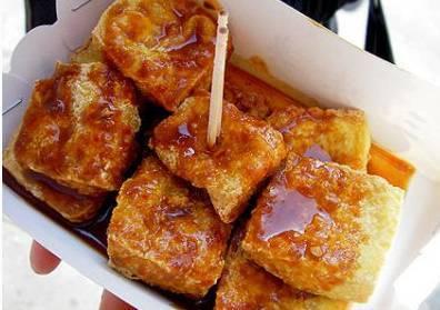 沙溪网红臭豆腐图片,香气四溢，回味无穷