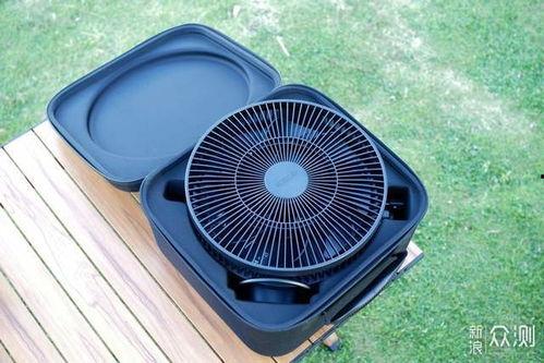 韩国网红露营风扇图片,便携时尚，清凉一夏必备神器